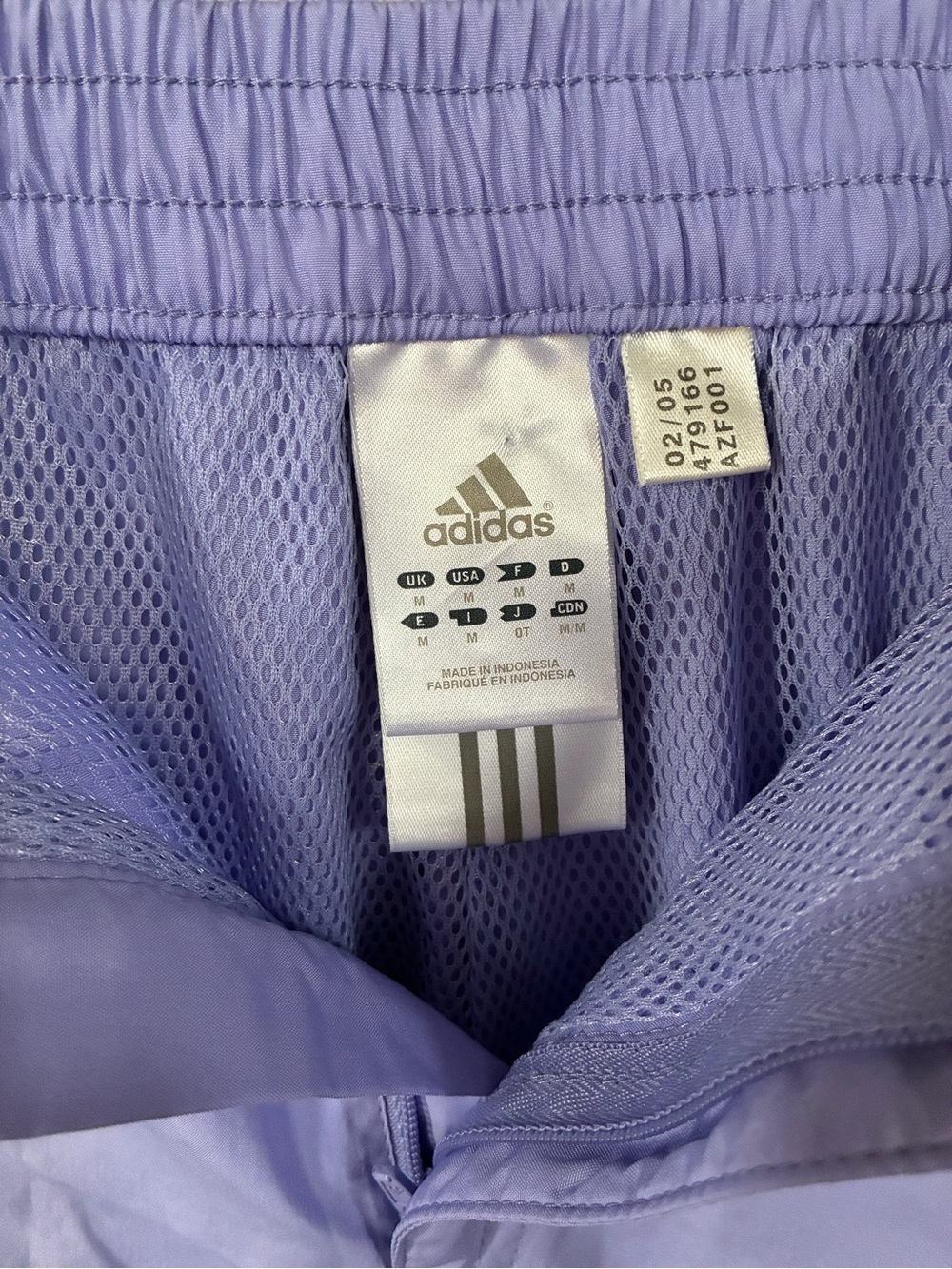 Adidas Purple Lavender 3-Stripe Athletic Shorts Women’s M - Picture 5 of 6